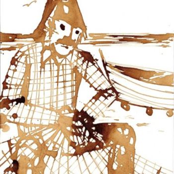 제목이 "pescador"인 미술작품 Mário Fresco로, 원작, 구조