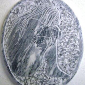 제목이 "ANA"인 조형물 Mário Fresco로, 원작, 돌