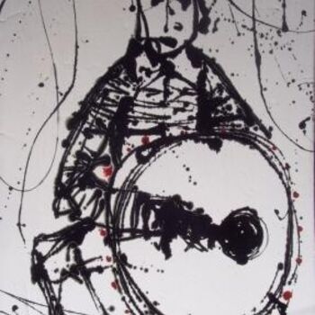 Картина под названием "BOMBO" - Mário Fresco, Подлинное произведение искусства, Масло