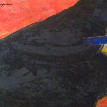 Pittura intitolato "Paesaggio Informale" da Mario Gramegna, Opera d'arte originale