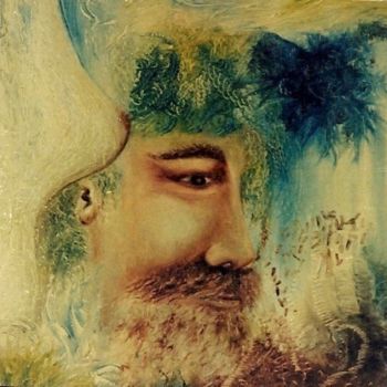 Pittura intitolato "scan-pic0188.jpg" da Mario Moquin, Opera d'arte originale, Olio