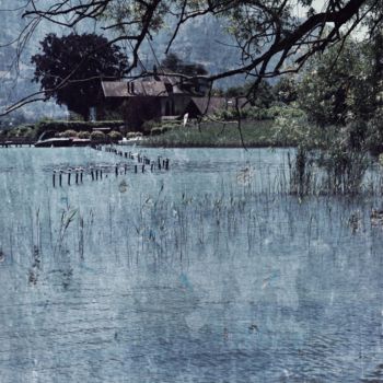 Photographie intitulée "Vue sur lac" par Marion Kormann, Œuvre d'art originale