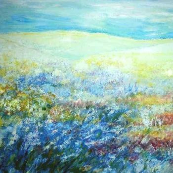 Painting titled "provence" by Marion Baars, Original Artwork