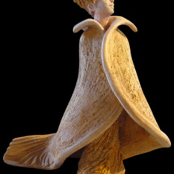 Skulptur mit dem Titel "La princesse" von Marion De La Fontaine, Original-Kunstwerk