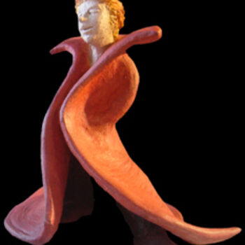 雕塑 标题为“Le rêveur” 由Marion De La Fontaine, 原创艺术品