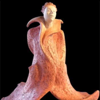 Sculpture titled "Le lutin arbre" by Marion De La Fontaine, Original Artwork