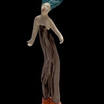 Sculpture titled "Petite danseuse 5" by Marion De La Fontaine, Original Artwork