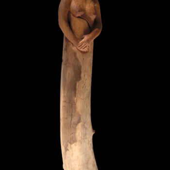 Rzeźba zatytułowany „s50-4.jpg” autorstwa Marion De La Fontaine, Oryginalna praca, Ceramika