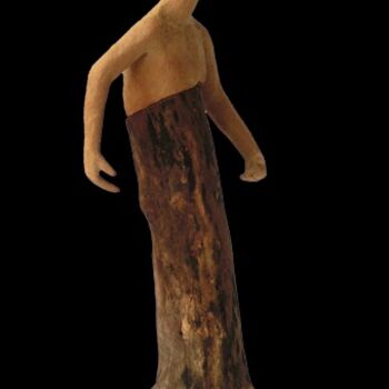 Sculpture titled "Le nonchalant" by Marion De La Fontaine, Original Artwork, Ceramics