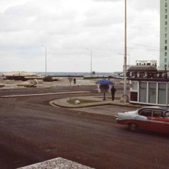 Photographie intitulée "Le Malecon, La Hava…" par Marion Roux, Œuvre d'art originale