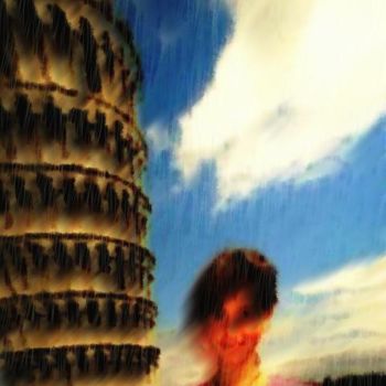 Photographie intitulée "Pisa" par Maria Riccio, Œuvre d'art originale, Autre