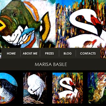 Ζωγραφική με τίτλο "Site" από Marisa Basile, Αυθεντικά έργα τέχνης, Λάδι