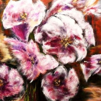 Pintura intitulada "Ramo de flores" por Marisa Espinosa García, Obras de arte originais