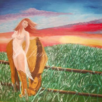 Painting titled "Summer Song" by Marisa Jamaica, Original Artwork