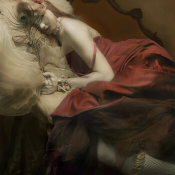 Fotografia intitolato "Red" da Mariska Karto, Opera d'arte originale, Fotografia digitale