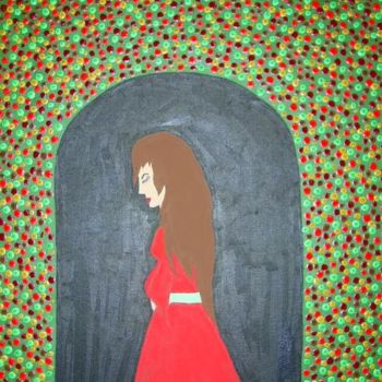 Peinture intitulée "Tristeza" par Marisol Pita, Œuvre d'art originale, Huile