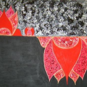 Pintura titulada "Las flores de Lilit…" por Marisol Pita, Obra de arte original, Oleo