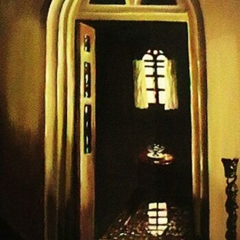 Painting titled "Room Entrance" by Marium Khan, Original Artwork