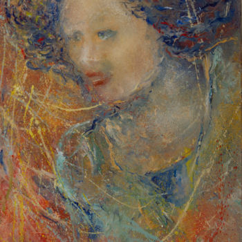 Pittura intitolato "Bijanka Morales." da Marina Vassileva-Suomalainen, Opera d'arte originale, Olio