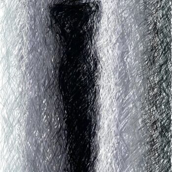 Digital Arts titled "Little Black Dress" by Marjory Mulrooney, Original Artwork, 2D Digital Work