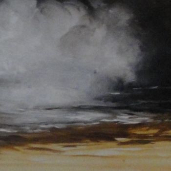 Peinture intitulée "orage2.jpg" par Marjyne, Œuvre d'art originale, Autre