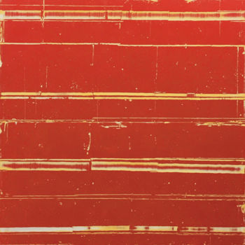 Peinture intitulée "Mesa Roja (2004)" par Mark Harrington, Œuvre d'art originale, Acrylique