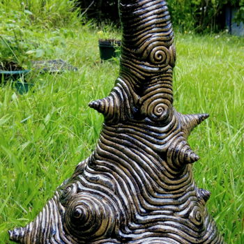 Sculpture intitulée "Storm" par Mark Raymond Majchrzak, Œuvre d'art originale, Céramique