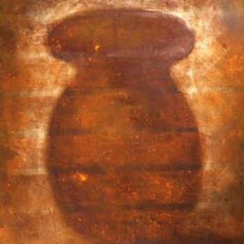 Painting titled "Vaso?" by Markantonio, Original Artwork, Oil