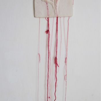 Sculpture titled "Blood is thicker th…" by Marketa Koreckova, Original Artwork, Mixed Media