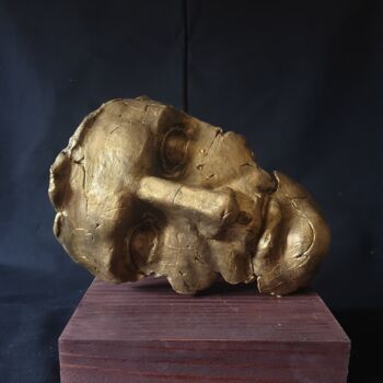 Escultura intitulada "Fragment 10" por Marko Grgat, Obras de arte originais, Terracota