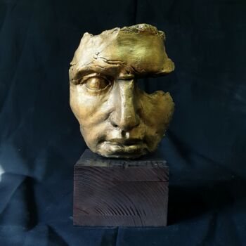 Sculpture titled "Fragment 9" by Marko Grgat, Original Artwork, Terra cotta