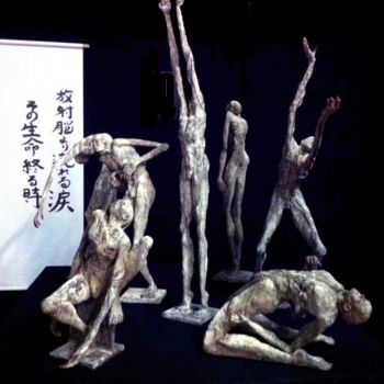 Sculpture titled "Buto Dancers groupe…" by Markus Nine, Original Artwork