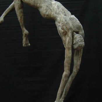 Sculpture titled "Hip Hop Dancer III" by Markus Nine, Original Artwork
