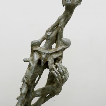 Sculpture titled "fantome-de-la-foret…" by Markus Nine, Original Artwork