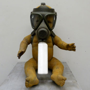 Скульптура под названием "baby.jpg" - Markus Nine, Подлинное произведение искусства, Другой