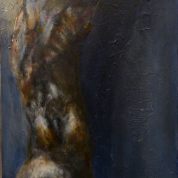 Painting titled "face-obscure-iv.jpg" by Markus Nine, Original Artwork