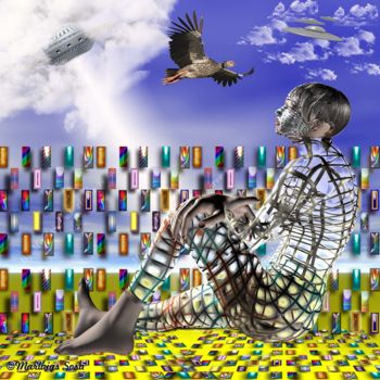 Arte digital titulada "+" por Janet Marlaigs Aranda Sosa, Obra de arte original, Modelado 3D