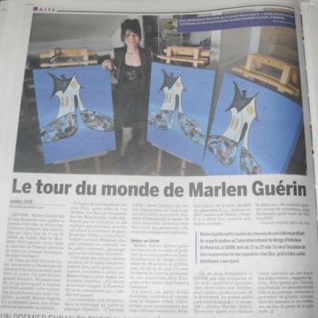 Peinture intitulée "XXX" par Marlen Guérin, Œuvre d'art originale, Autre