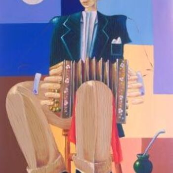 Painting titled "Tango Mio" by Mario Marlez, Original Artwork