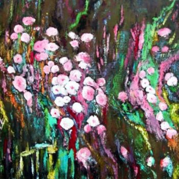 Painting titled "couleurs printemps" by Marna, Original Artwork