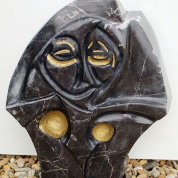 Скульптура под названием "Sympo 23" - Marpa, Подлинное произведение искусства, Камень