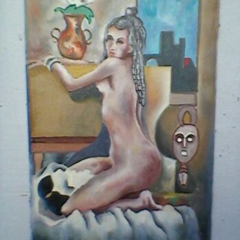 Painting titled "s.t." by Marques Da Silva, Original Artwork