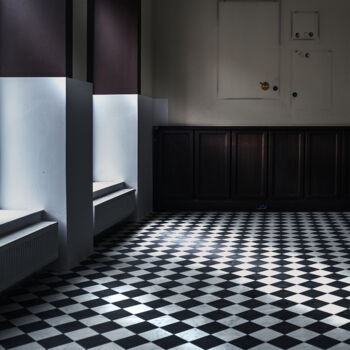Fotografie getiteld "Empty Room # 24. Af…" door Marta Lesniakowska, Origineel Kunstwerk, Digitale fotografie