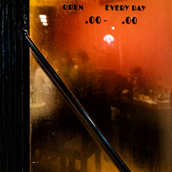 Photography titled "RED BAR # 85. FROM…" by Marta Lesniakowska, Original Artwork, Digital Photography