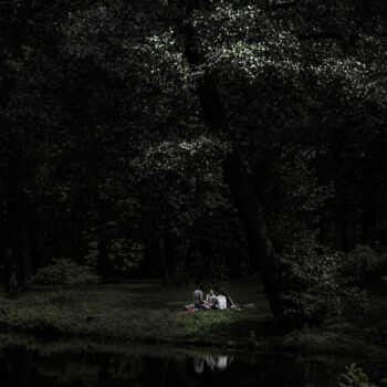 Photographie intitulée "BREAKFAST ON THE GR…" par Marta Lesniakowska, Œuvre d'art originale, Photographie numérique