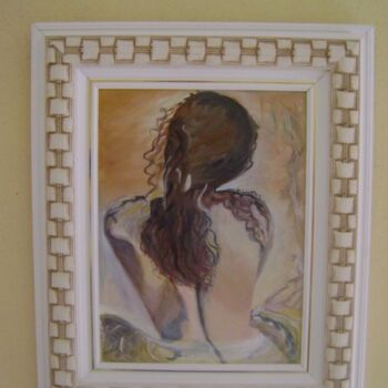Pittura intitolato "mulher.jpg" da Marta Oliveira Garcia, Opera d'arte originale