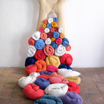 Sculpture intitulée "Primavera" par Marta Santos, Œuvre d'art originale