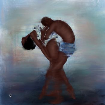 Digital Arts titled "“Last Winter Dance”" by Marta Vidiari, Original Artwork, Digital Painting