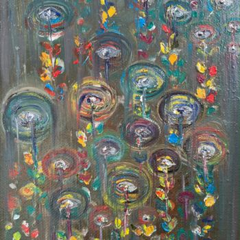 Картина под названием "Hypnosis" - Marta Vidiari, Подлинное произведение искусства, Масло Установлен на Деревянная рама для…