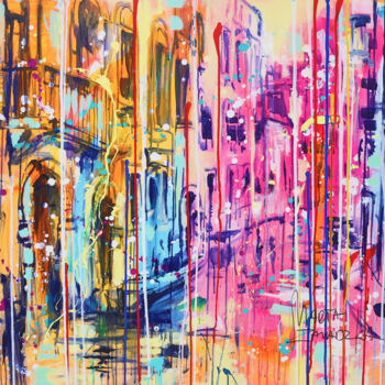 Картина под названием "Memories" - Marta Zawadzka, Подлинное произведение искусства, Акрил Установлен на Деревянная рама для…